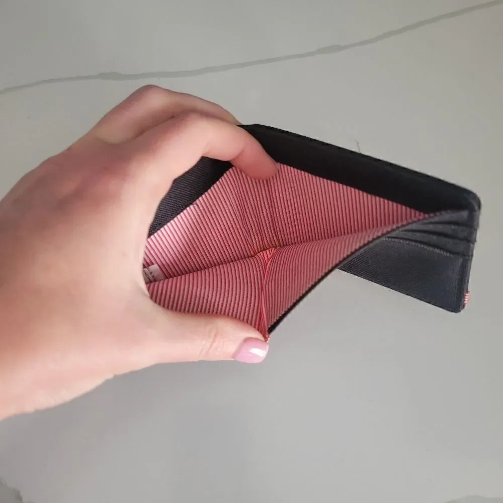 Herschel Supply Co Roy coin RFID wallet in black